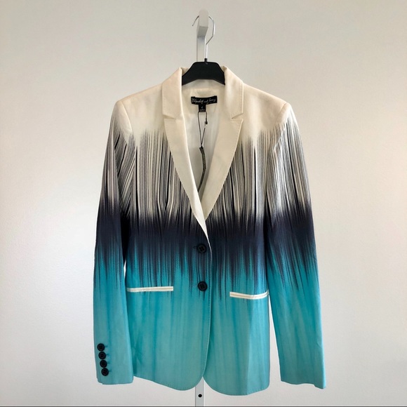 Elizabeth and James Jackets & Blazers - Elizabeth & James Ombré Pete Inkwash Blazer